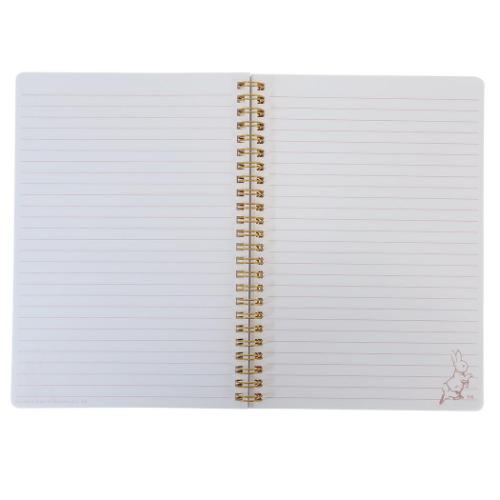 ピーターラビット リングノート リングノートA5 ピンク 絵本キャラクター グッズ メール便可