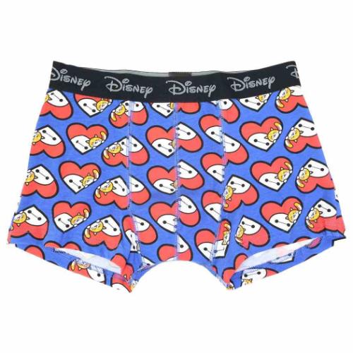 ベイマックス 男性用下着 ボクサーブリーフ ハート ディズニー キャラクター グッズ メール便可