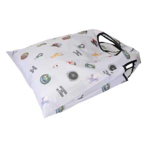 ゲゲゲの鬼太郎 エコバッグ ショッピングバッグA 妖怪 パターン アニメキャラクター グッズ メール便可