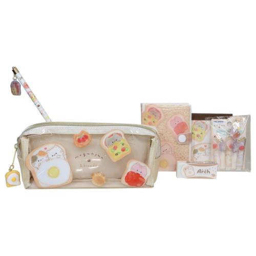 もぐにゃん 文具セット 6点文房具セット パン かわいい グッズ