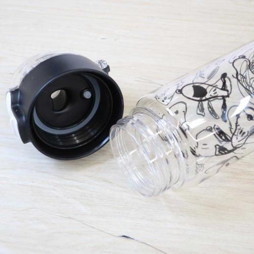 スヌーピー 水筒 冷凍できるクリアボトル おちゃめ ピーナッツ キャラクター グッズ