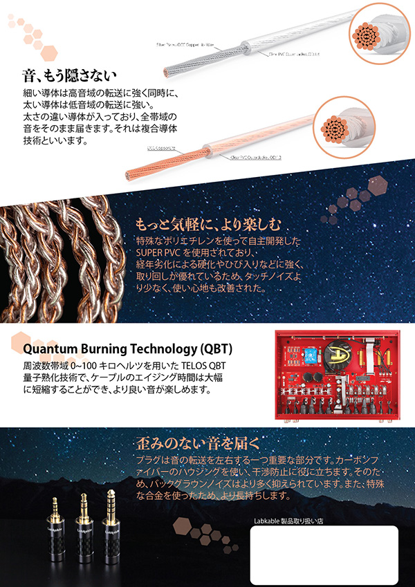 (お取り寄せ) Labkable Pegasi 2PIN AK2.5mm リケーブル イヤホン ケーブル Labkable Pegasi 2PIN AK2.5mm \u2013 e☆イヤホン