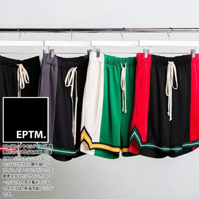 EPTM ハーフパンツ バスパン メンズ レディース 春夏用 全5色