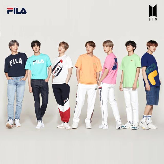 RUN BTS FILA 100th 韓国限定 トレーナー Lサイズ BTS着用モデル
