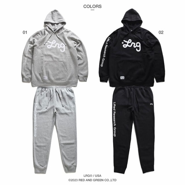 LRG Lifted Research Group Mens Gray Yellow Logo Hooded