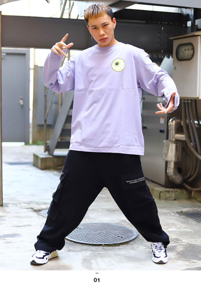 ラッピング無料 Mishkaロンtメンズレディース紫黒白大きいサイズミシカtシャツ長袖かっこいいおしゃれ袖ロゴkeepwatchキープウォッチ目玉デザイン人気キ 期間限定 30 Off Www Gvisalain Com