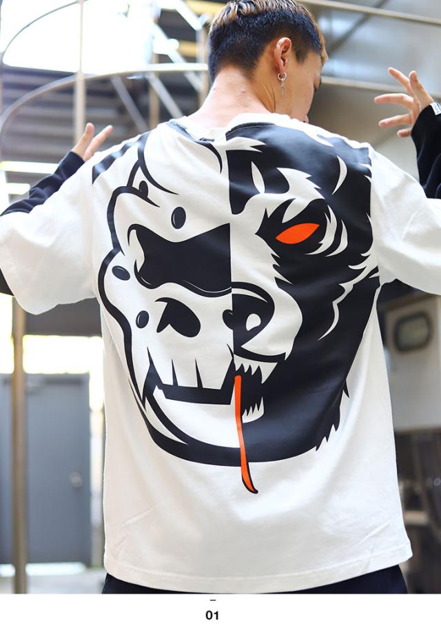 史上最も激安 Mishka ロンt メンズ レディース 白 大きいサイズ ミシカ Tシャツ 長袖 かっこいい おしゃれ バイカラー フェイクレイヤード Cyco Simon ついに再入荷 Www Endocenter Com Ua