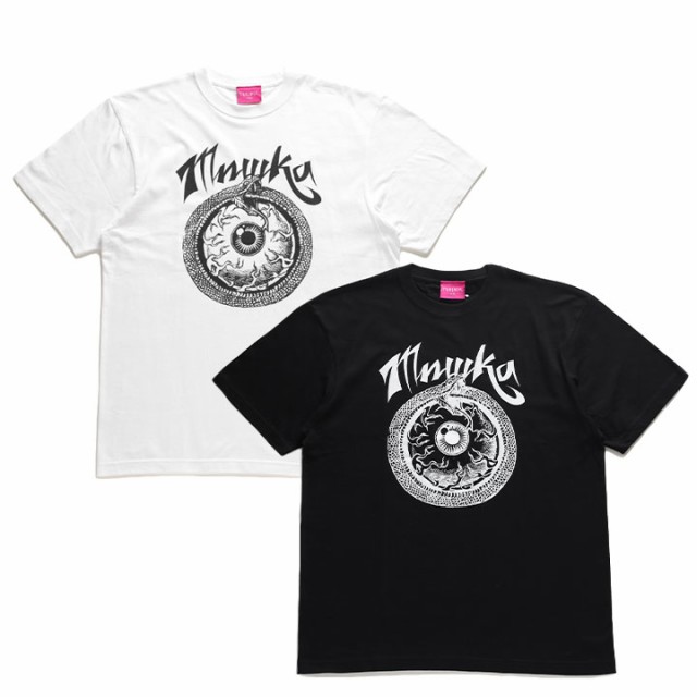 MISHKA Tシャツ 半袖 メンズ 白 黒 大きいサイズ ミシカ チャイニーズ