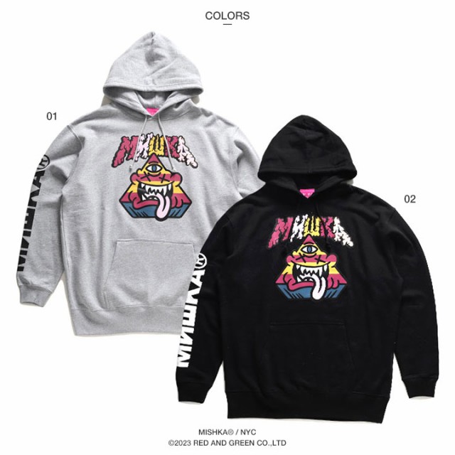 入手困難 即納 ミシカ MISHKA パーカー スウェット ピラミッド 912423212_7.jpg