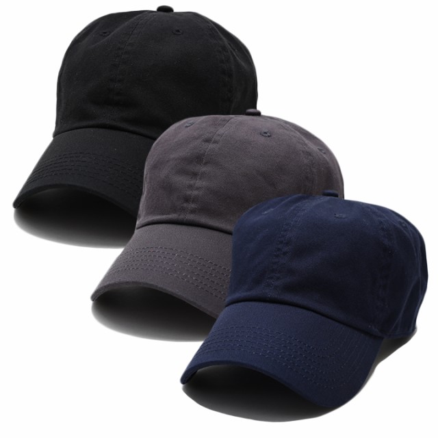 NEWHATTAN キャップ メンズ レディース 春夏秋冬用 全3色 ニューハッタン 帽子 cap ローキャップ 浅め ぼうし ベースボールキャップ  おしゃれ かっこいい 無地 シンプル 無地キャップ キャップ無地 b系 ヒップホップ ファッション ダンス ストリート系 ブランド NF1400の  ...