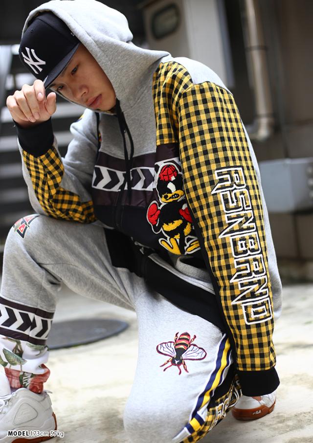 ブランド レディース トップス パーカー 春秋冬用 Reason メンズ グレー ビッグシルエット Reason 春秋冬用 長袖 リーズン 大きいサイズ フードパーカー スウェット