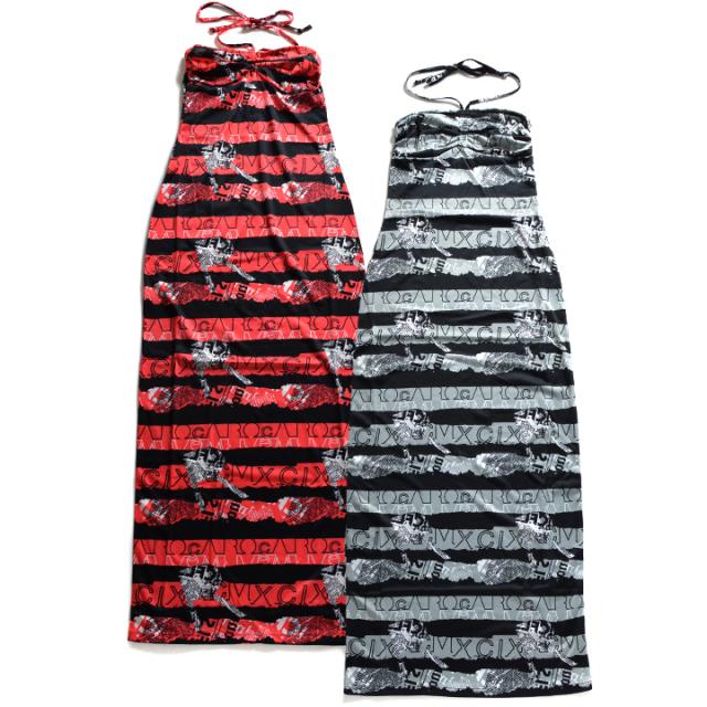 ラスト1点 ROCAWEAR パレオ ドレス b系 ヒップホップ ストリート系