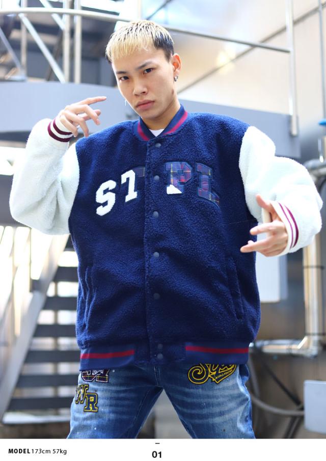 21新作モデル ステイプル Staple アウター ボアフリースジャケット スタジャン 防寒 長袖 メンズ 春秋冬用 紺 L Xl 2l Ll 2xl 3l Xxl 3xl 4l Xxxl 大き 安いそれに目立つ Www Iacymperu Org