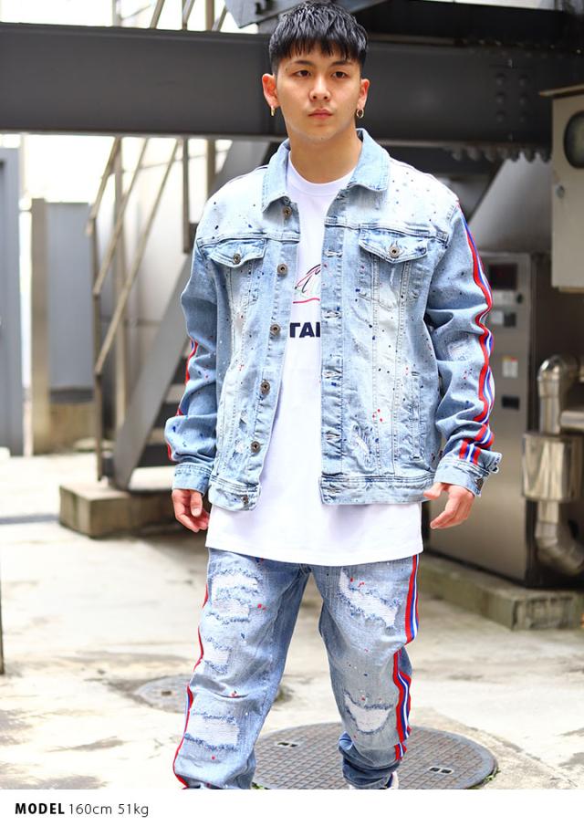 在庫処分セール Staple アウター 春 長袖 メンズ 春秋冬用 インディゴライトブルー L 3xl 大きいサイズ ステイプル デニムジャケット Gジャン ジージャン 在庫残りわずか Arnabmobility Com