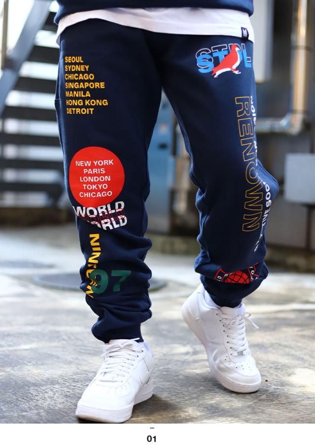 最安値に挑戦 レディース 春秋冬用 裏起毛 ステイプル 紺 スウェットパンツ 大きいサイズ ロングパンツ 通販 スウェット メンズファッション かっこいい おしゃれ メンズ Staple 紺 注目ブランドのギフト