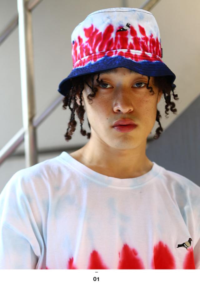 再入荷1番人気 Stapleハットメンズレディース春夏秋冬用紺ステイプル帽子hatバケットハットバケハおしゃれかっこいい鳩鳥ロゴ刺繍グラデーションタイダ リアルサープラス Lovemesomegadgets Com