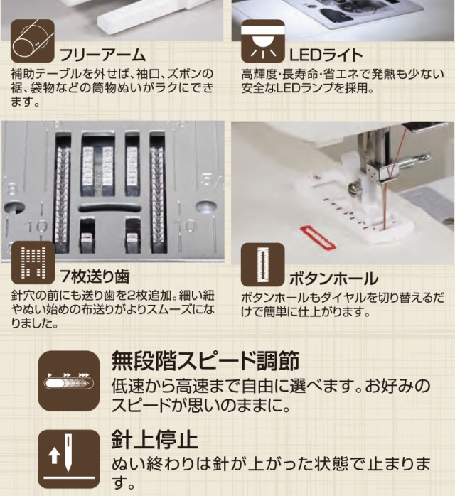 ポイント10%】シンガー ミシン 本体 初心者 電子ミシン SN-1PK/SN-1YE