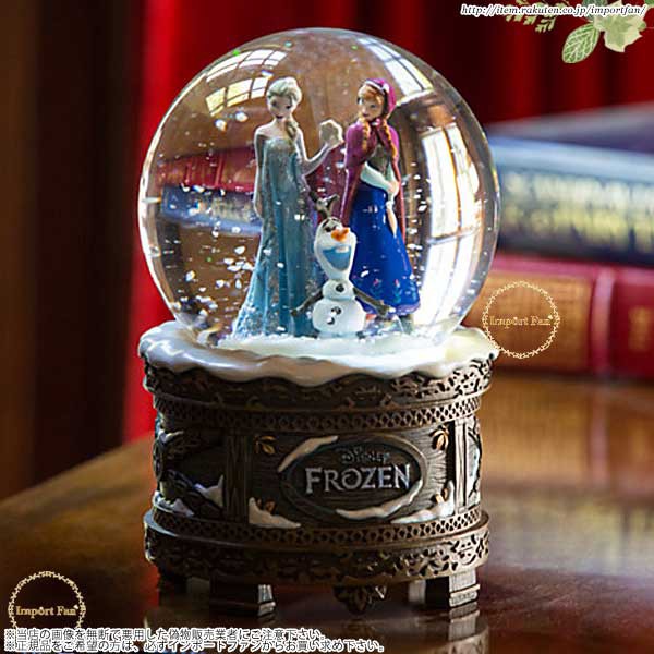 ディズニーストア 海外正規品 アナと雪の女王 スノーグローブ スノードーム Frozen Snowglobe Disney ディズニー アナ雪  □の通販はau PAY マーケット - Import Fan | au PAY マーケット－通販サイト