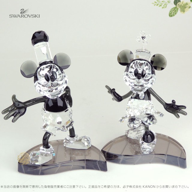 13年限定品 Swarovski ディズニー ミッキー ミニー Limited Edition インテリア 寝具 ミッキー ミニー Willie スワロフスキー Steamboat 13 蒸気船ウィリー ディズニー