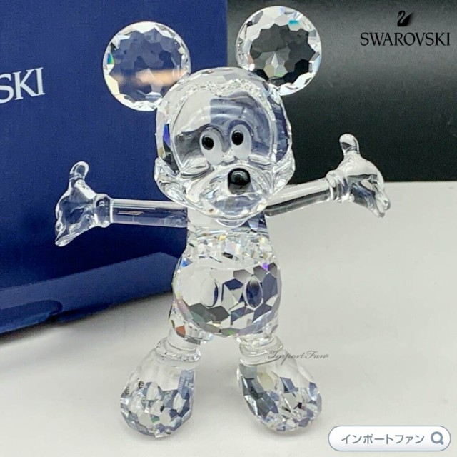 スワロフスキー ディズニー ミッキーマウス クリアクリスタル 687414 Swarovski Disney Mickey Mouse 置物ギフト  プレゼント □ ｜au PAY マーケット