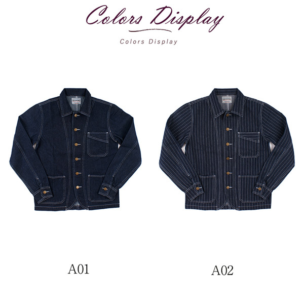 デニムジャケット メンズ アメカジ ストライプ ブルゾン コート ジージャン Gジャン ヴィンテージ 再入荷 予約販売 おしゃれ ジャンパー