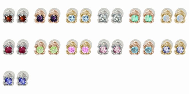 お得お買い得 ピアス 誕生石 花 フラワーモチーフ ピアス 10金 ブルームーンストーン スタッド シリコンキャッチ付き レディースの通販はau PAY マーケット - ジュエリー工房 alma au PAY マーケット店 限定品新品