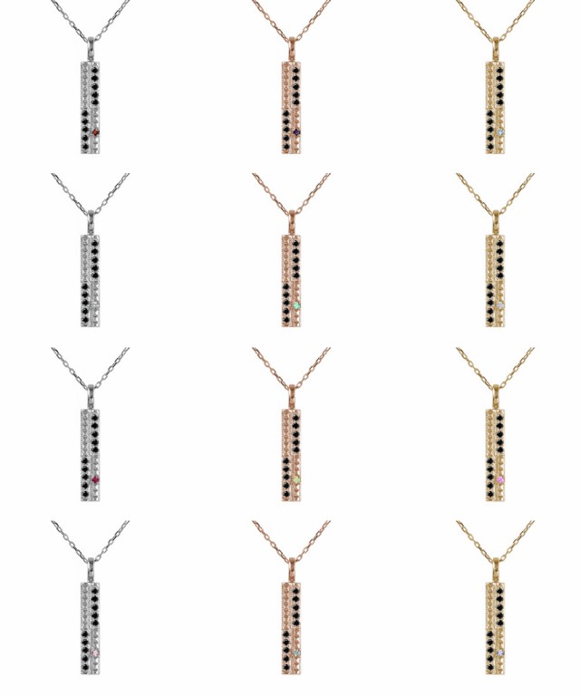NEW ARRIVAL ネックレス ペンダント ジュエリーの通販はau PAY マーケット - ジュエリー工房 alma au PAY マーケット店|商 ダブル ライン ネックレス ガーネット 10金 k10 10k レディース カラーストーン お得高品質