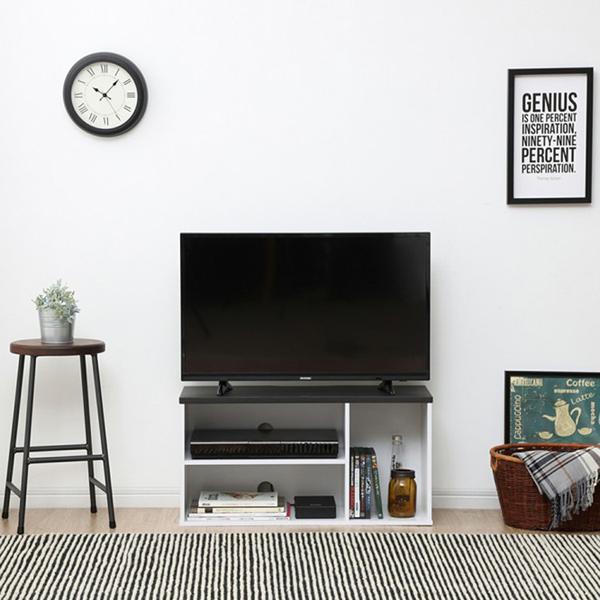 TV台テレビ置き収納インテリア棚茶色黒白ベージュアイリスオーヤマ