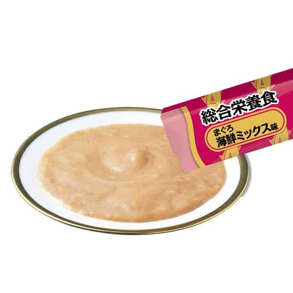 いなばペットフードチャオ猫おやつ間食スナックちゅーるチュールペースト個包装CIAOちゅ〜る総合栄養食まぐろ海鮮ミックス味14g×20本 