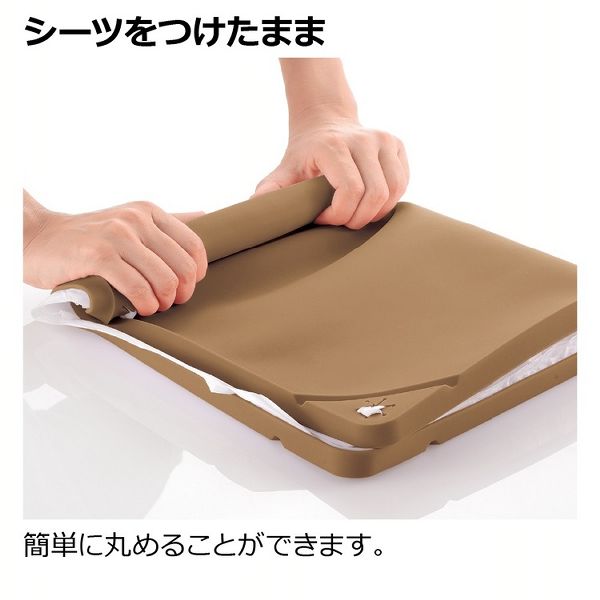 トイレ簡単持ち運びお出かけリッチェルシーツ犬リッチェルNおでかけシーツトレーレギュラー