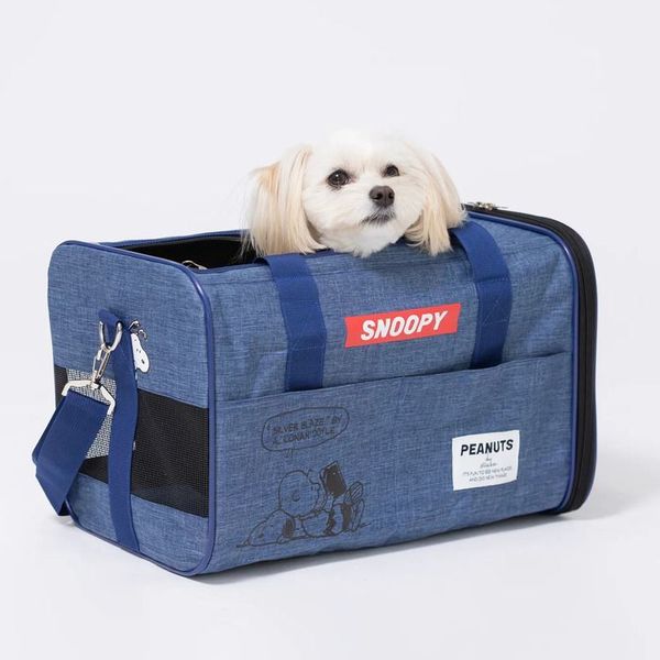 バッグキャリースヌーピー可愛いキャラクター人気ペット犬猫スリーアローズSNOOPYタンクキャリーS 