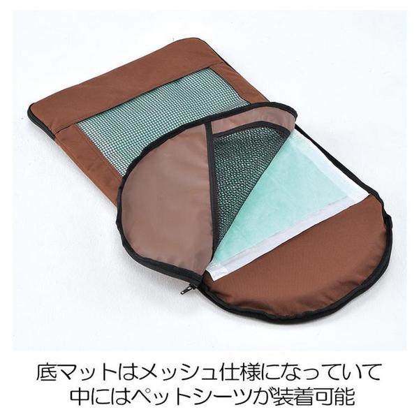 犬ペットキャリーカート中型犬たためるハンドブレーキボンビアルコンメッシュスロープペットバギーDECAPROGREボンビアルコン 