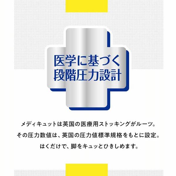脚やせ日本製寝ながらメディキュットフルレッグLラベンダー