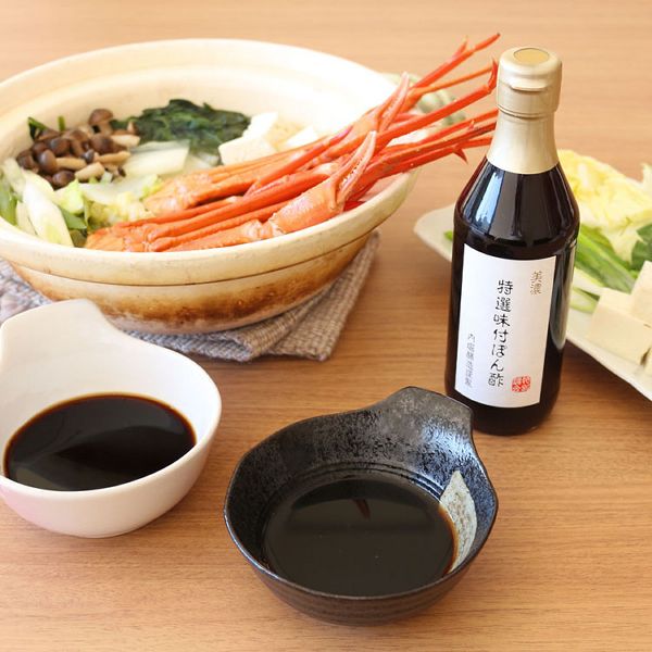 内堀美濃ぽん酢特選ぽん酢特選料理酢【3本】内堀醸造美濃特選味付けぽん酢360ml