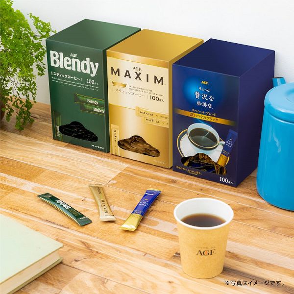 アイスコーヒー珈琲【2個セット】「ブレンディR」100本(スティックコーヒー)AGF