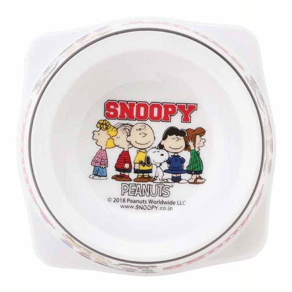 スリーアローズペット用スヌーピーキャラクター可愛いPEANUTS食器滑り止め付き犬猫SNOOPYスヌーピーフードボウルS 