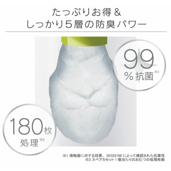 コンビベビーケアおむつ用品おむつ処理おむつ処理ポットスマートポイスペアカセットニオイ対策防臭抗菌【8個セット】スマートポイスペアカセット3P