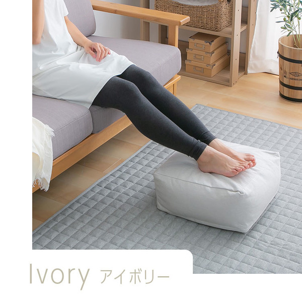 収納カバー布団カバークッションカバー寝具収納クッションになる布団収納ケース四角（小） 