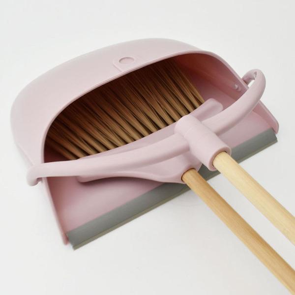 ほうきちりとりかわいいおしゃれ新生活おそうじ掃き掃除玄関セットベランダklockaブルーム&ダストパン 