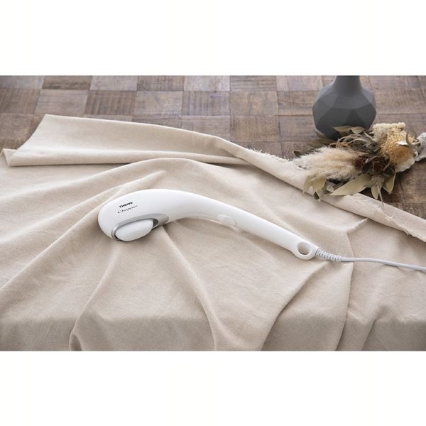 スライヴTHRIVEマッサージャーマッサージ器ハンディ背中首肩腰足マッサージハンディハンディマッサージャーホワイト 