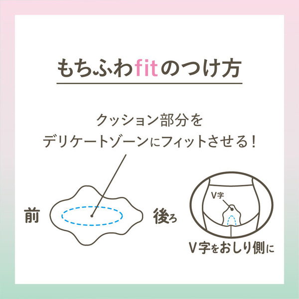 花王ロリエ生理生理用品サニタリーもちふわFitナプキンもちふわ羽つき無香料【5個セット】ロリエしあわせ素肌もちふわfit特に多い昼用羽つき26コ25cm 