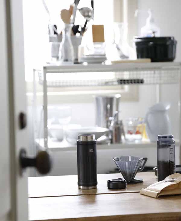アウトドア用ボトルコーヒータンブラー保冷・保温カファボトルコーヒーCBJステンレスマグカップ保温コーヒーボトルおしゃれ真空断熱カフアコーヒーボトル2 