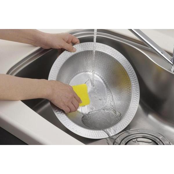 卓上鍋衛生的IH対応しゃぶしゃぶ寄せ鍋ステンレス燕三条継ぎ目のないステンレス卓上鍋26cm下村企販 