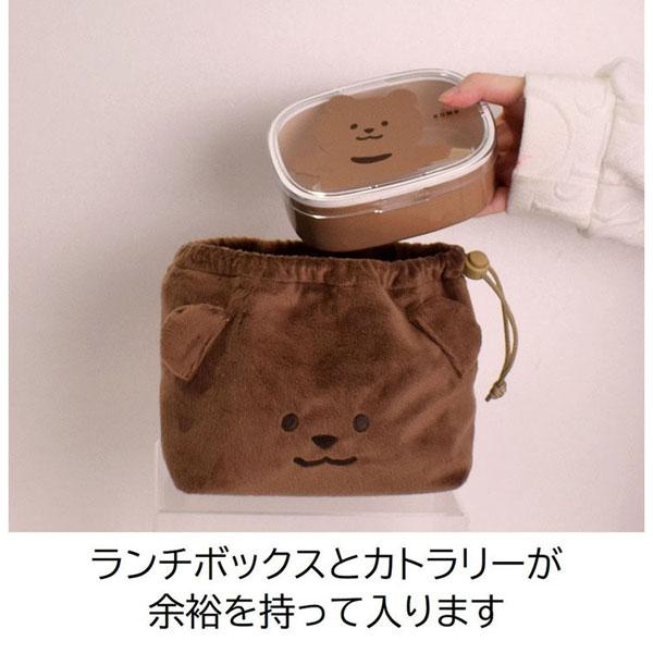 保冷巾着ランチ巾着巾着ポーチ保冷巾着ランチ巾着巾着ムームーフェイス巾着サブヒロモリ 