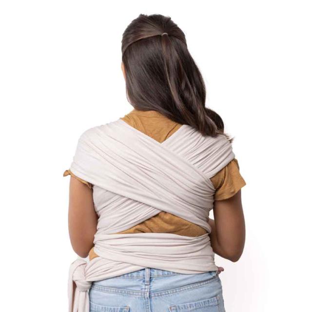 抱っこ紐BobaWrapだっこひもベビーラップ新生児から天然素材オーガニック綿オーガニックコットン密着一枚生地洗濯可能出産祝い男女兼用ベビーキャリーボバラップセレニティオーガニックboba（ボバ） 