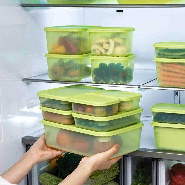 保存容器野菜保存鮮度保持電子レンジ食洗機冷凍抗菌セットBPAフリーベストコLIVPLUS保存容器9点セットグリーンベストコ