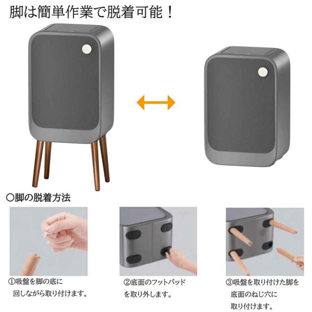 ウインコドWINCODセンサーゴミ箱ダストボックス乾電池式ステンレストイレキッチンウィングオープン式ステンレス製センサー付きゴミ箱20LWINCOD