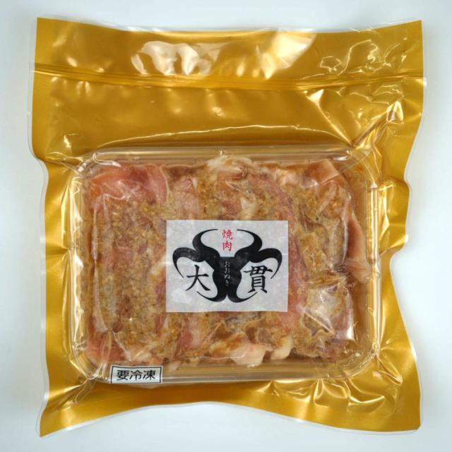 焼肉大貫牛カルビ豚カルビ鶏もも肉冷凍タレお取り寄せ贈答用グルメ国産焼肉大貫詰合せ（牛／豚／鶏）計4P新宿　大貫 