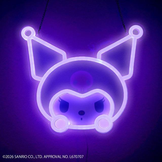 サンリオネオンライトインテリアライトLEDライトギフトかわいい壁掛けライト給電式サンリオユメルミネオンライト