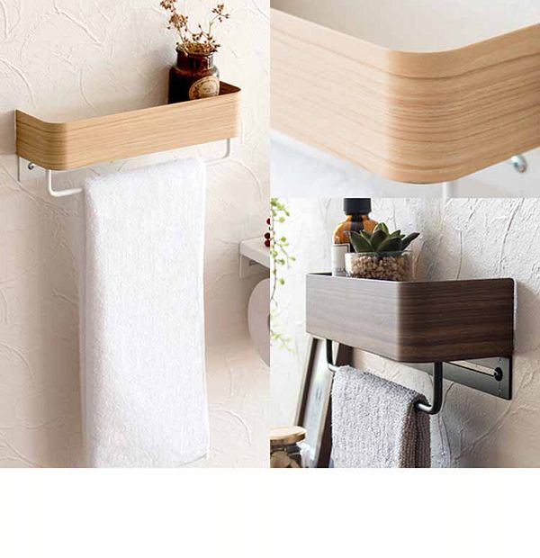 棚付きタオルハンガータオルホルダータオルハンガー宮武製作所 